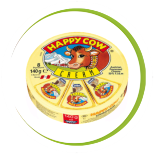 Happy Cow Triangles 140g Cream