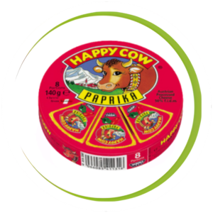 Happy Cow Triangles 140g Paprika
